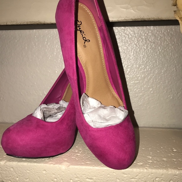 NWT Hot pink heels - Picture 3 of 3